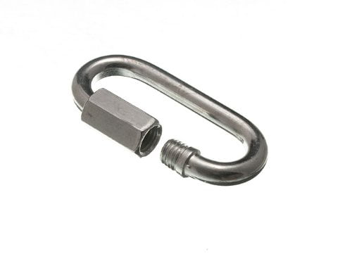 *Pkg of 6 Quick Link Chain Repair Shackle 6Mm 1/4 Bzp Zinc Plated Steel 