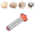 thumbnail image 1 of CNC Engraving Bits, Tungsten Carbide Blade 45 Gauge Steel Body Anti Kickback Design CNC Router Bits  For Drawers For Woodwork, 1 of 8