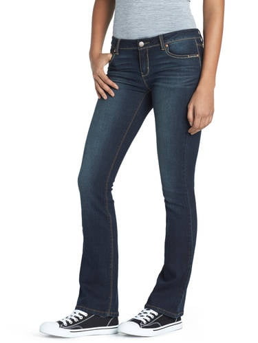 slim bootcut jeans for juniors