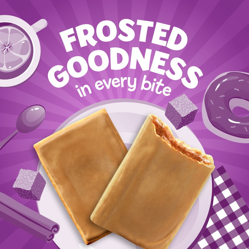 Kroger Brown Sugar Cinnamon Frosted Toaster Treats 12 ct - 3 Pack
