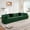 Green, variant on 135" Oversized Modular Sectional Sofa, Teddy Velvet Cloud Couch with 29-inch Deep Seat, Upholstered 4-Seat Boneless Sofa for Living Room, Camel