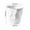 White, variant on VWRXBZ Car Trash Can, 4 Gallon Bathroom Trash Can Non- Trash Can Trash Can Large Capacity Living Room Trash Can Round Thickened Trash Can Home Essentials