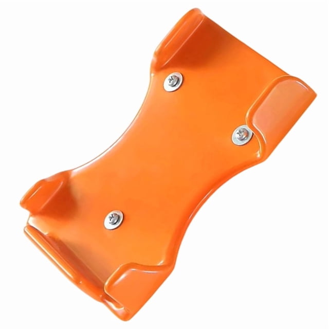 Soporte para Soplador de Hojas Portátil, Soporte Protector para Soplador, Soporte Resistente, Soporte de Pared para Garaje Naranja, Diseño Que Ahorra Espacio.