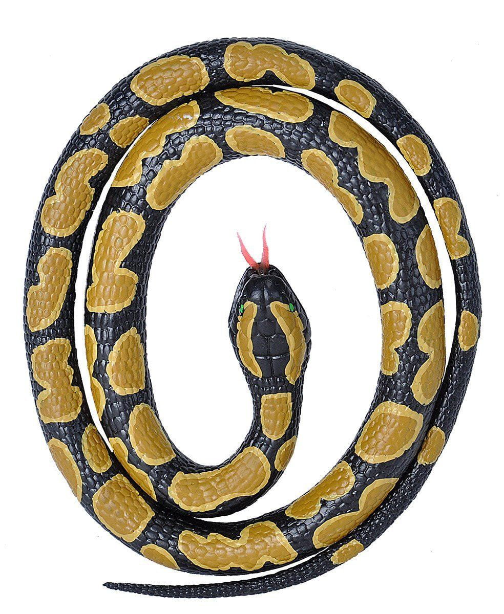 Ball Python Rubber Snake 46 inch - Play Animal by Wild Republic (20775) -  