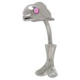 thumbnail image 1 of Dolphin Design Belly Button Ring with Pink CZ Gems, 1 of 1
