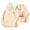 Beige, variant on TFEOQRY Hooded Sweatshirts for Women Autumn and Winter Loose Breast Cancer Related Letter Printed Pullover Long Sleeve Hooded Tops Sweatshirt Beige