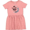 thumbnail image 3 of Inktastic My Nana Loves Me Granddaughter Girls Toddler Dress, 3 of 5