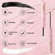 thumbnail image 5 of Pisexur Belleza Maquillaje Pestañas postizas negras de doble cabezal, secado con pegamento, súper estilizador, limpiador de pestañaspara mujeres y hombres, 5 of 9