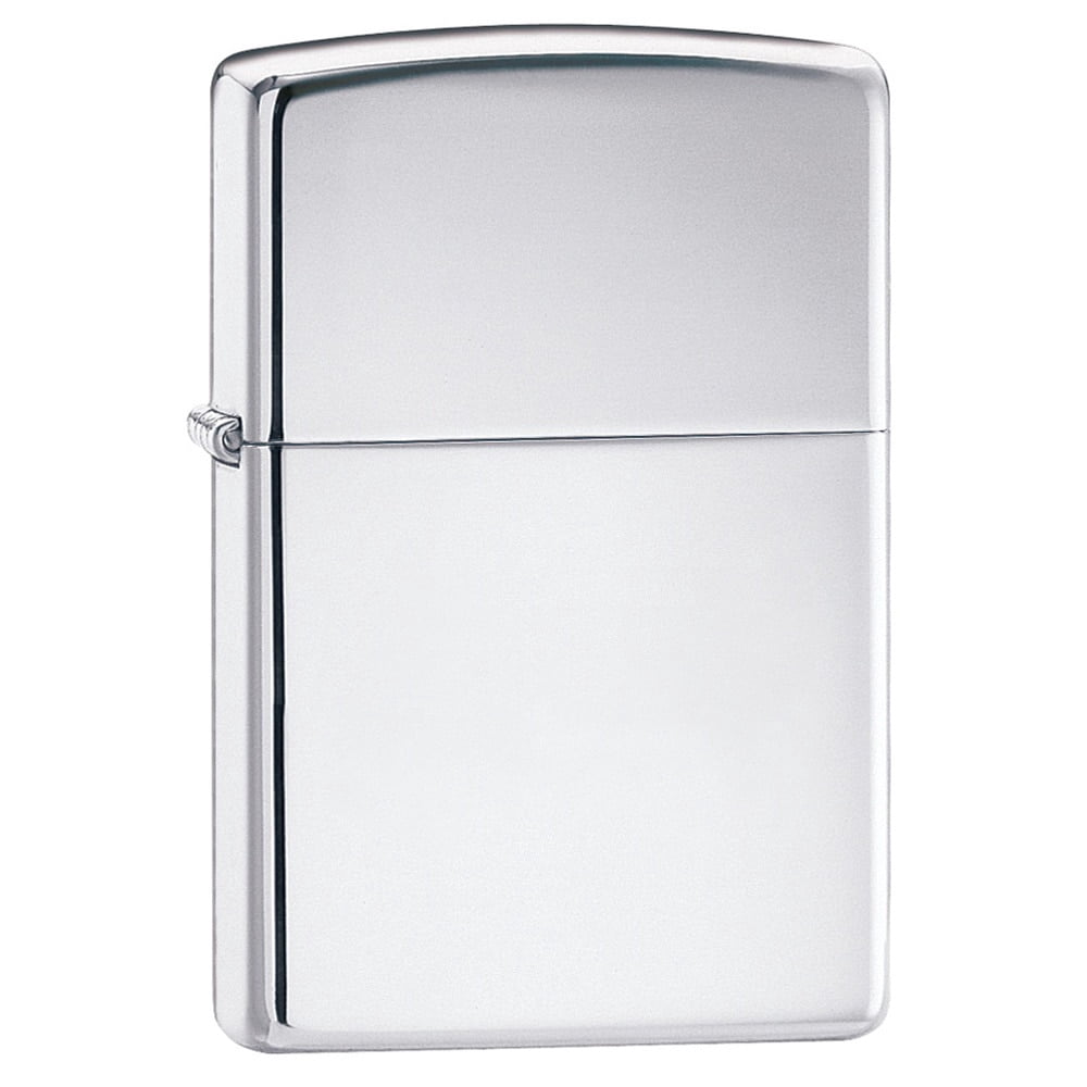Zippo High Polish Chrome Windproof Pocket Lighter