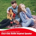 thumbnail image 3 of Altavoz Bluetooth con forma de botella de Coca-Cola con tecnología Bluetooth 5.0, puerto AUX, sonido alto y bajo, inalámbrico portátil, tiempo de reproducción prolongado, emparejamiento TWS para activ, 3 of 5