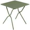 thumbnail image 1 of Lafuma Balcony II Colorblock Steel Square Folding Outdoor Patio Table, Moss, 1 of 9