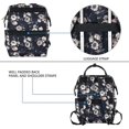 thumbnail image 4 of Laptop Backpack 39.6 Cm (15.6 Inch) School Backpack Daypack Waterproof Nylon Laptop Luggage Tray, 4 of 4