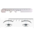 thumbnail image 6 of tooloflife Optical Vernier PD Ruler Pupil Distance Meter Plastic Eye Ophthalmic Tool Accurate Scale Bendable White, 6 of 8