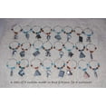 thumbnail image 2 of YANI -6 Custom Baby Shower Wine Glass Charms Favors Gift Decoration Silver Plated, 2 of 4