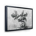 thumbnail image 2 of Designart Monochrome Still Life Of Flowers In A Vase FLOAT FRAME WALL ART, 2 of 4
