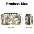 thumbnail image 5 of Mushroom Oxford Fabric Digital Pouch for Electronic Devices, Waterproof Travel Case for Cell Phone Charger, Hard Drive, and Cords - 5.9x9.44x3.14 inches, 5 of 6