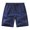 Blue, variant on 1PCS Men's Fashion Casual Solid Color Shorts with Elastic Waistband and Functional Pockets, Lightweight Sports and Beach Pants for Summer Vacation Blue XXL(XXL)
