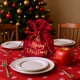 thumbnail image 1 of Bolsa De Regalo Con Cordn Para Nochebuena, De Terciopelo, 40, 6 X 30, 5 X 15, 2 Cm, Cierre Con Cordn, Ideal Para Regalos Navideos O Detalles De Fiesta, Paquete De 1, Color Rojo., Ukhbmc, 1 of 8