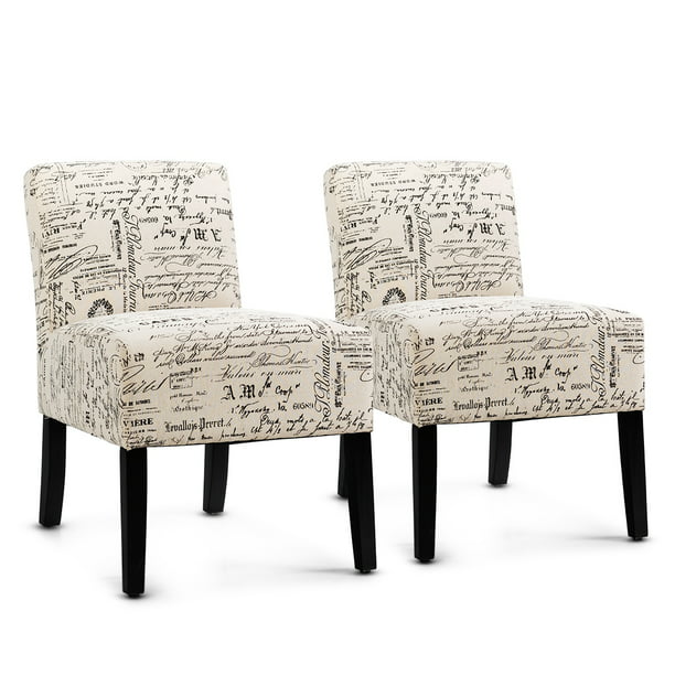 Top Set Of 2 Armless Accent Chair, Accent Chair Set Of 2 Under 200