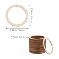 thumbnail image 2 of LABSERRON 50Set Small Rings for Crafts and DIY Projects 6.00X6.00X0.20cm, 2 of 7
