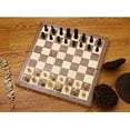 thumbnail image 4 of Juego de ajedrez internacional, tablero de ajedrez plegable portátil, juego de ajedrez, madera METRO, 4 of 9
