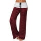 thumbnail image 2 of Pantalones deportivos Jumpingount Mujer Leggings Casual Yoga High Rise Rojo L AP002116-03, 2 of 5
