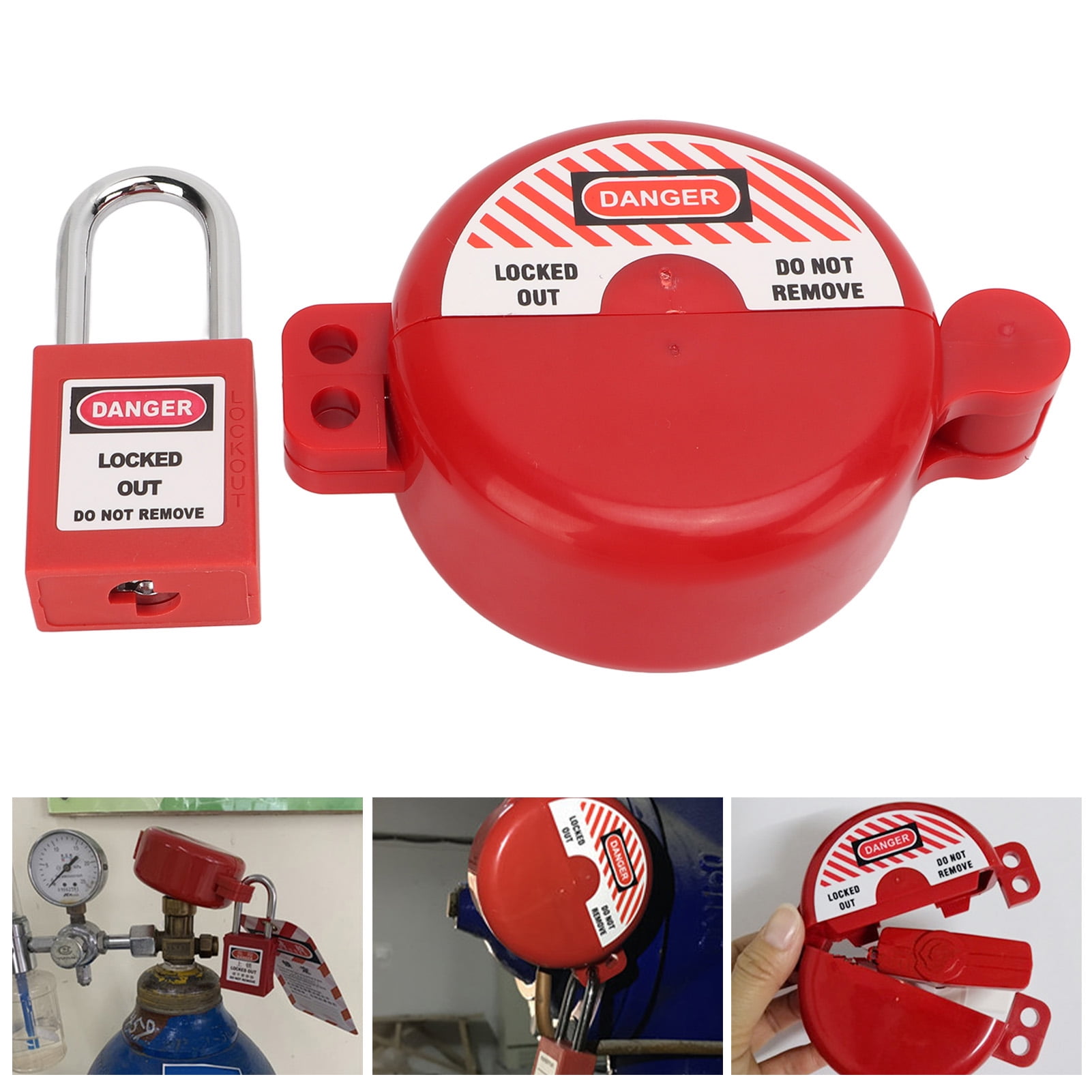 Valve Lockout And Combination, 1.13.15 Inch Lock Out Tag Out Door Knob