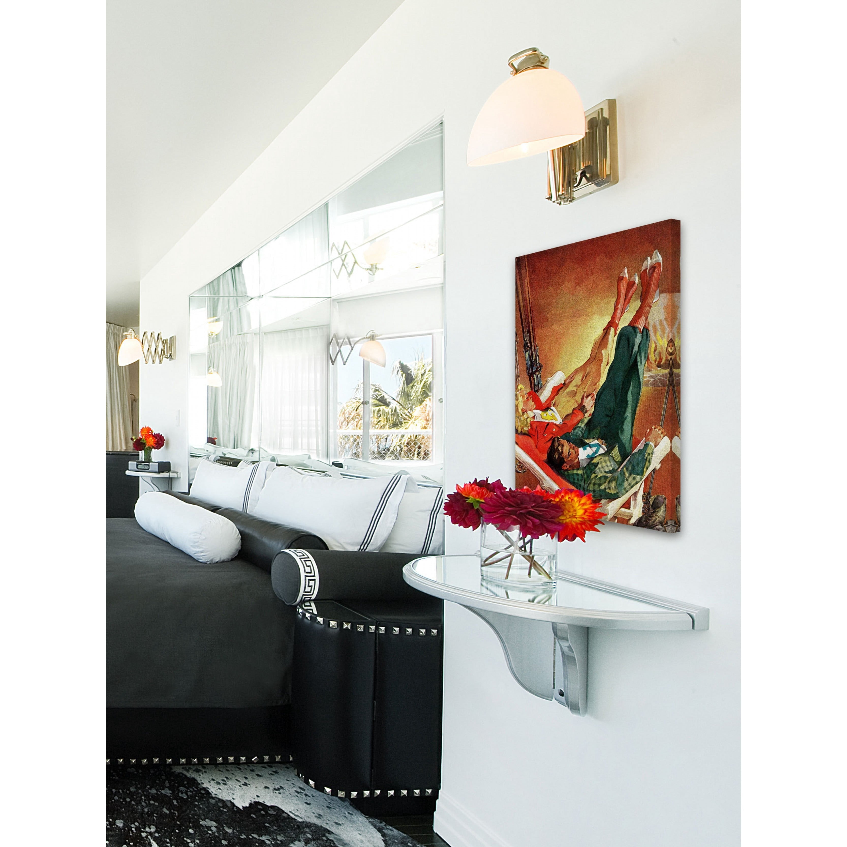 Marmont Hill Apres Ski Print on Wrapped Canvas