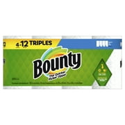 Bounty Paper Towels Select-a-Size, 4 Triple Rolls