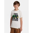 thumbnail image 3 of John Deere Boy's Short Sleeve Tractor Graphic Crewneck T-Shirt, Sizes 4 - 18, 3 of 8