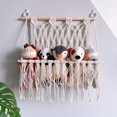 thumbnail image 4 of YAOMOBB Wall Hanging Toy Organizer Toy Storage Organizer Stuffed Rack Wall Hanging Vivid Color Easy Nursery Room Decor, 4 of 7