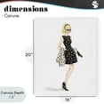 thumbnail image 4 of Stupell Industries Art Deco Feminine Retro Fashion Canvas Art, 16 x 20, by Ziwei Li, 4 of 8