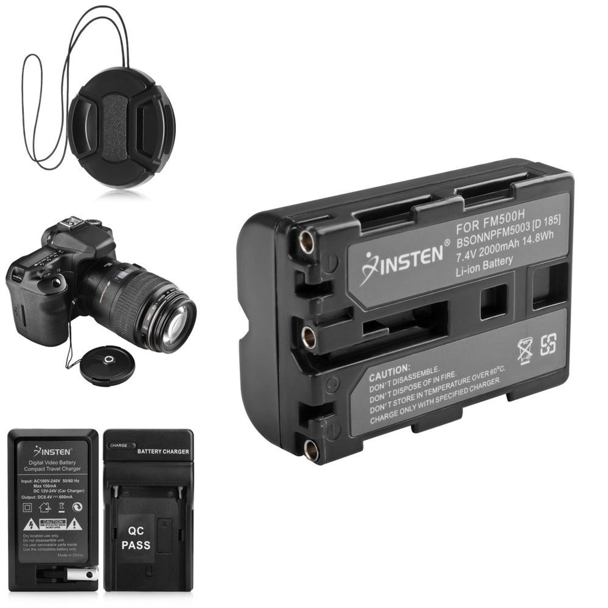 Original Sony np-qm71d videocámara-batería