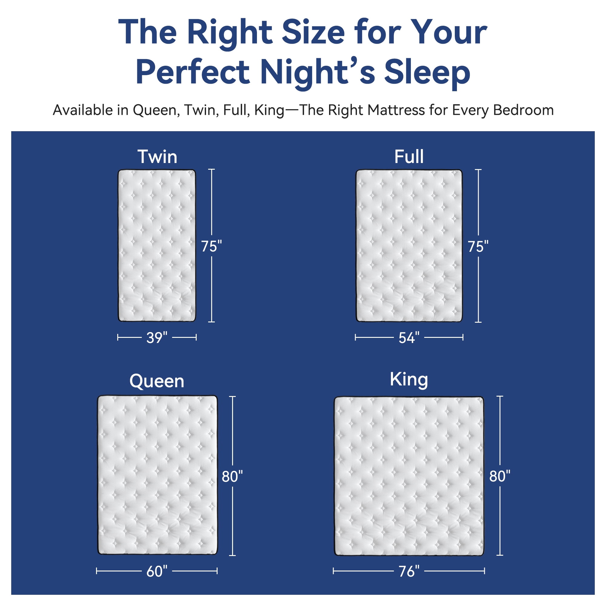 Sentryse 12" Queen Euro Top Hybrid Mattress, Medium Firm Mattress in a Box