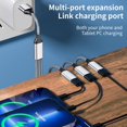 thumbnail image 4 of CNKOO USB OTG Splitter Y Cable USB Male to 3 Female USB 2.0 Converter Multi USB Port Expander Hub Multiport Split Adapter, 4 of 8