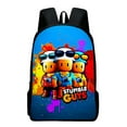 thumbnail image 1 of Stumble Guys Printed Backpack Kids Lightweight School Book Bags Large Capacity Rucksack Travel Breathable Daypack Gift, 1 of 1