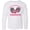 AA-White, variant on Inktastic Daddy's Racing Princess Pink Race Car Long Sleeve Youth T-Shirt