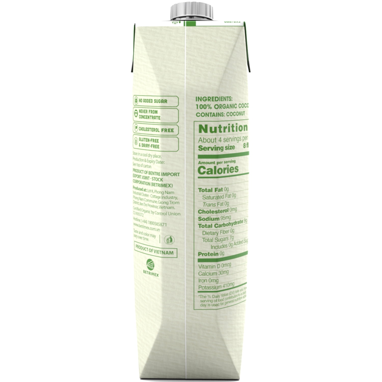 Cocoxim Coconut Water Organic 1L