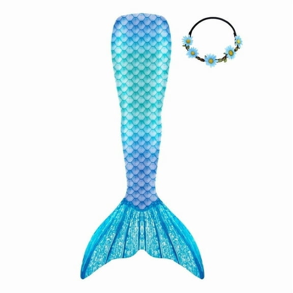Mermaid Tail Bathing Suit Swimsuit for Kids, Girls,Teen and Women for Swimming No Fin included