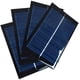 thumbnail image 1 of Paquete de 4 mini celdas de panel solar brillar 5 V 120 mA para energía solar, 1 of 5