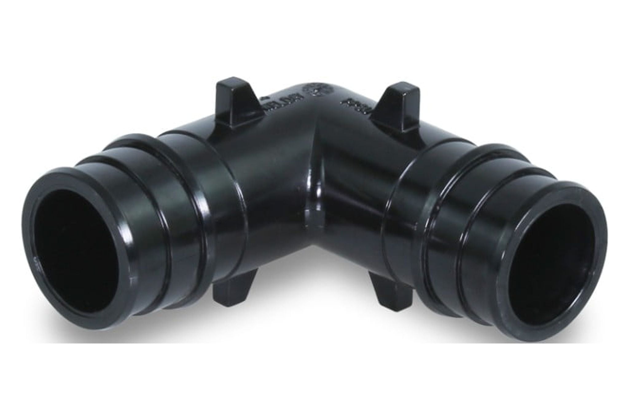 Supply Giant PEX-A 90 Degree Elbow Pipe Fitting; Plastic Poly Alloy; 1-1/4’’ Expansion Barb Connections; Black