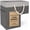 dark gray, variant on XIMEI Stair Basket Foldable, Step Stairs Storage Basket with Handle, Dark Gray, 1-Pack