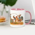 thumbnail image 4 of CafePress - Easter Bunny War Vintage Mugs - 11 oz Ceramic Mug - Novelty Coffee Tea Cup, 4 of 6