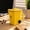 E, variant on Trash Can Ceramic Mug with Lid Funny Recycling Bin Cup for Office Coworkers Home Desk Gift