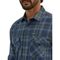 thumbnail image 7 of Wrangler® Men's Outdoor Long Sleeve Shirt with UPF 30+ Protection, Sizes S-5XL, 7 of 7