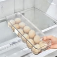 thumbnail image 4 of Mecorevxz Egg Storage for Refrigerator Storage Box Eggs Tray Egg Rack Kitchen Food Storage Box for eggs 12-Compartment Egg Carton, 4 of 5