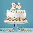 thumbnail image 4 of 10 Pieces Number Candles Stars, Birthday Candles Number, 0-9 Number Candles For Birthday Cakes, Party Decoration, 4 of 6