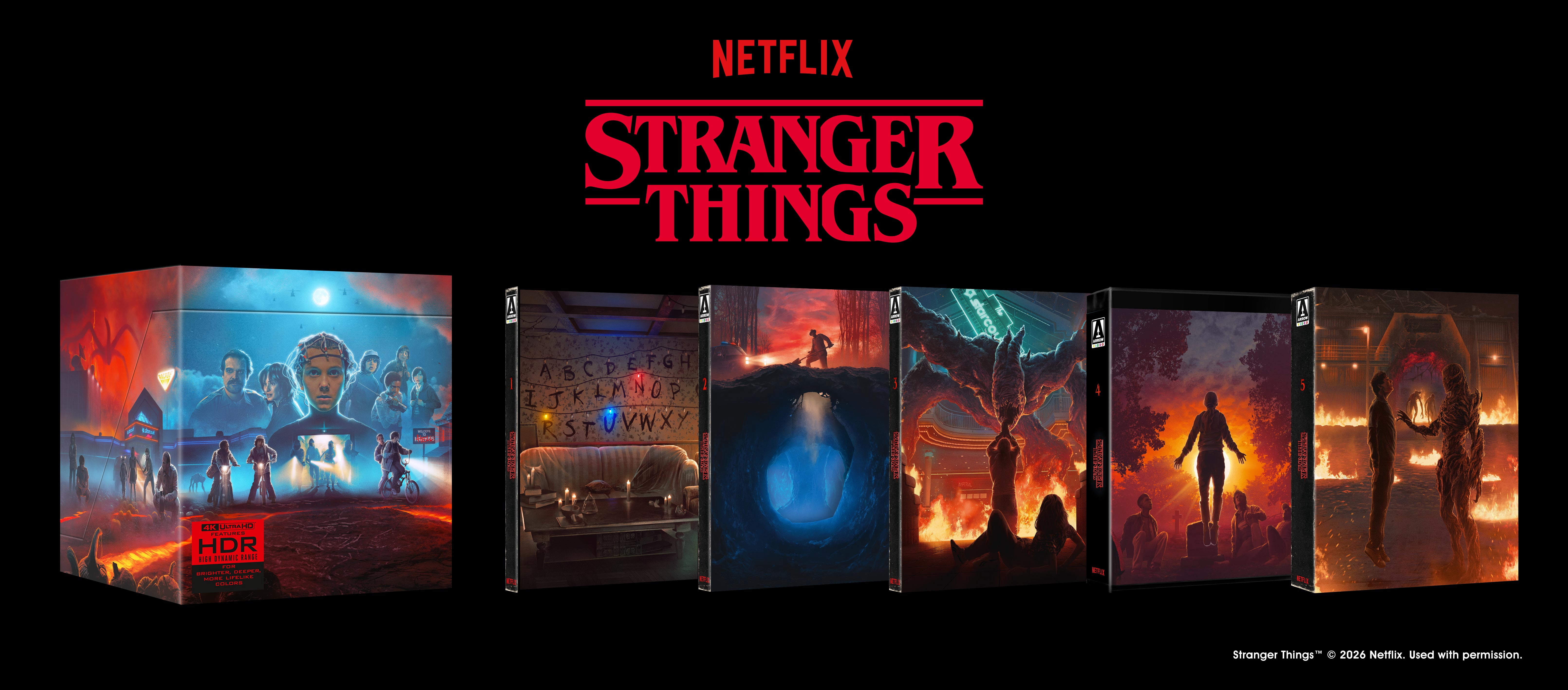 Stranger Things: The Complete Series (Deluxe Edition) (4K Ultra HD), Horror, MVD