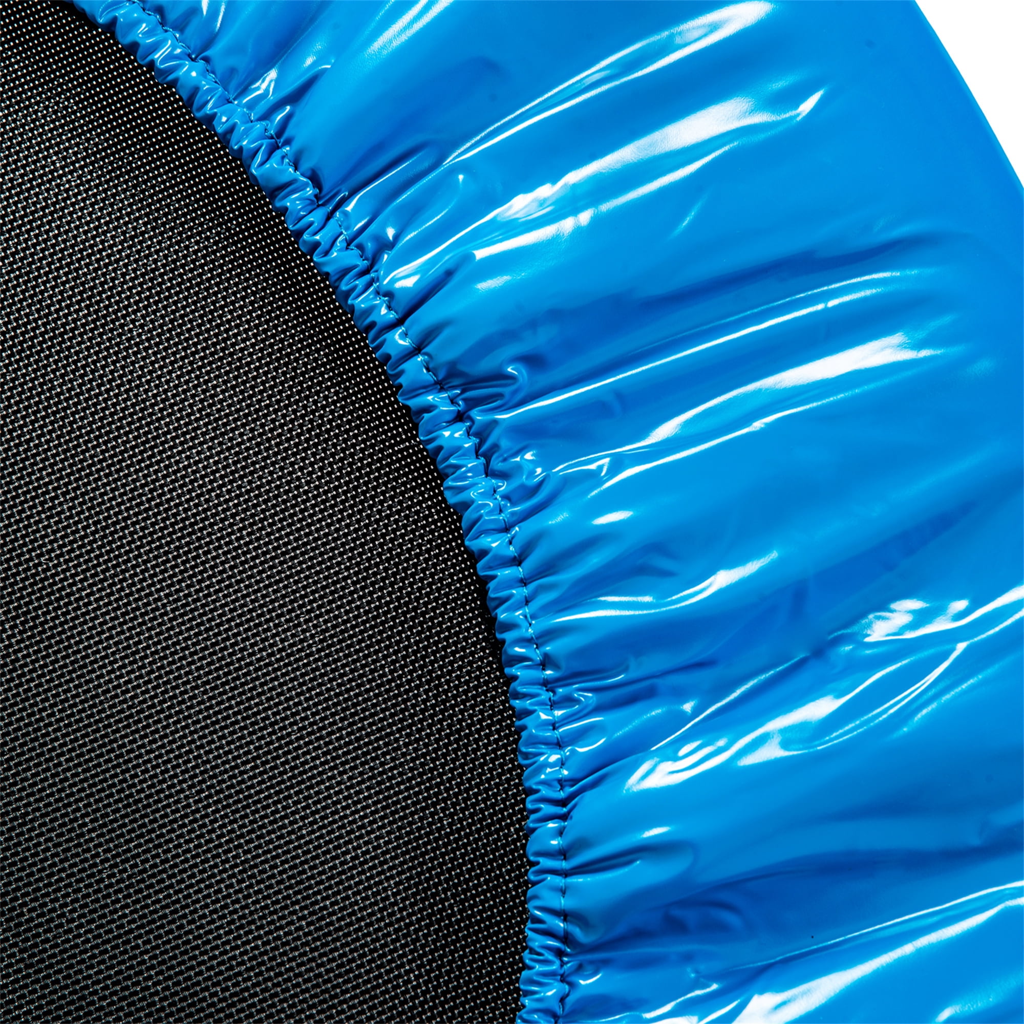 36" Kids Trampoline with Handlebar, 220LBS Weight Capacity, Recreational Toddler Trampolines with Metal Springs and Stable Six Legs, Easy Assembly, Round Trampoline for Kids Indoor Outdoor, Blue