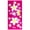 Plumeria & Pink, variant on JML Beach Towels, Soft, Lightweight 100% Cotton Towel,58"x28"
